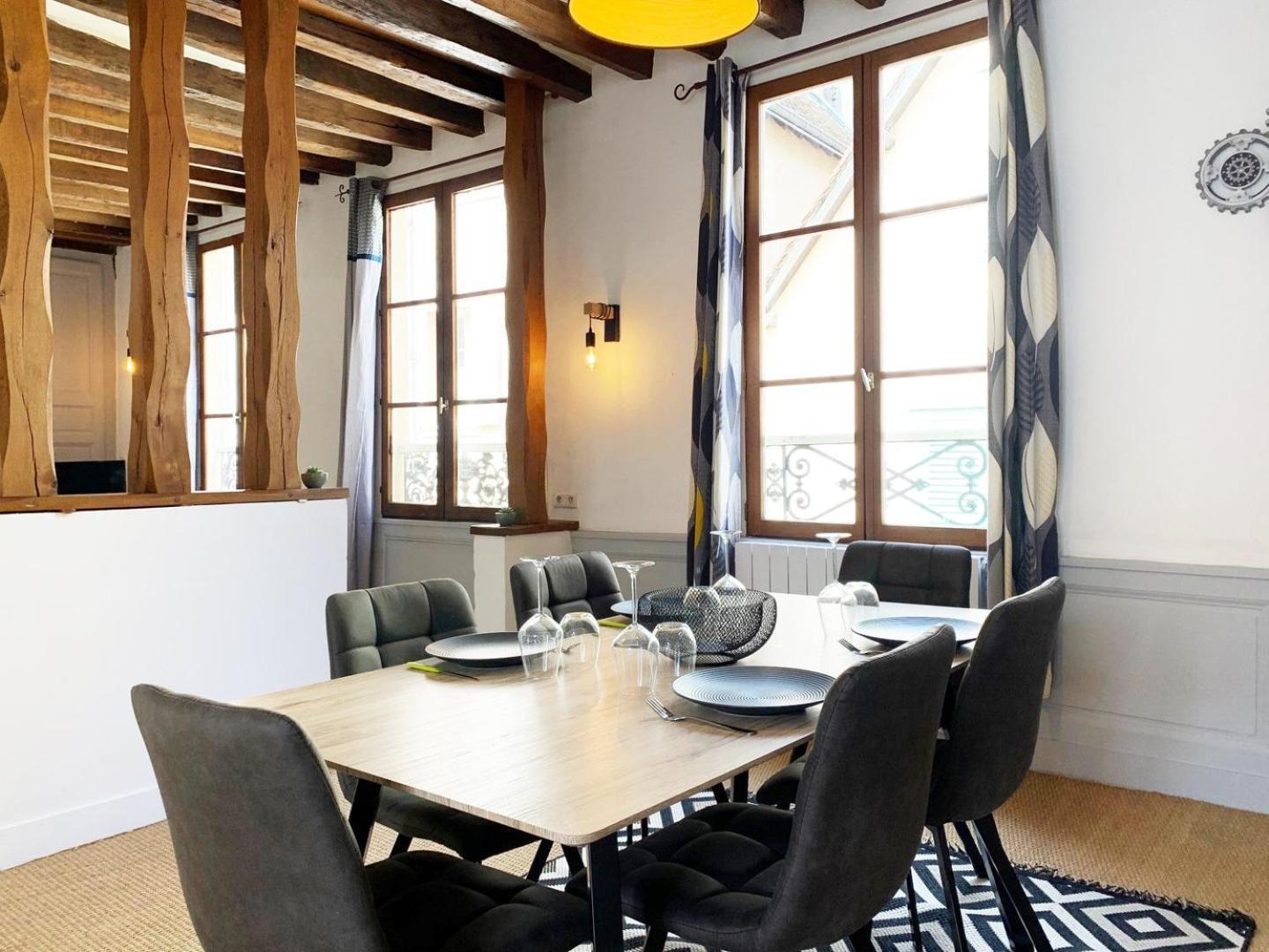 Le Clocher- Appartement Dans Le Coeur De Ville Chartres Zewnętrze zdjęcie